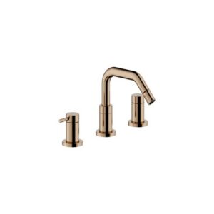 VE125215/2RCP RUBINETTO MISCELATORE BIDET TRE FORI CON SCARICO PUSH RED CANYON NOBILI
