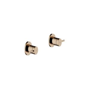 VEK125208RCP KIT COPPIA RUBINETTI D'ARRESTO AD INCASSO DA G 1/2" RED CANYON NOBILI