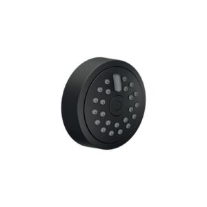 WE00139/81BM SOFFIONE GETTI LATERALI BODY-JET ESTERNO NERO OPACO NOBILI
