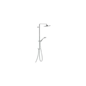 WE00141/90CR COLONNA DOCCIA CON SOFFIONE Ø200mm DOCCETTA MONOGETTO CROMO NOBILI
