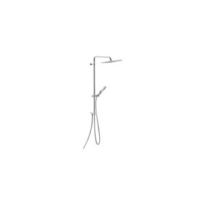 WE00141/95CR COLONNA DOCCIA CON SOFFIONE 200mm DOCCETTA MONOGETTO CROMO NOBILI