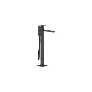 WE00180/SEBM COLONNA VASCA A PAVIMENTO SEVEN NERO OPACO NOBILI
