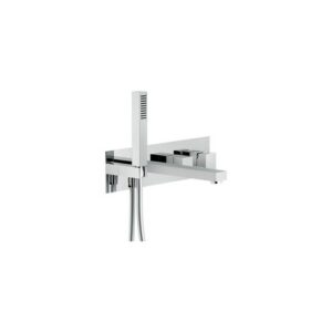 WEBK110/90QCR KIT RUBINETTO MONOCOMANDO VASCA INCASSO CROMO NOBILI
