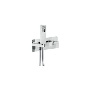 WESK100/LPCR SHOWER KIT RUBINETTO MONOCOMANDO INCASSO A 2 VIE CROMO NOBILI