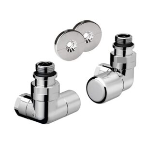 0156 12CL Kit topfar cromato-lucido con ingresso acqua a destra 1/2" FAR