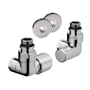 0157 12CL Kit topfar cromato-lucido con ingresso acqua a sinistra 1/2" FAR