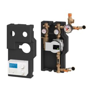 218M 34416 Gruppo di rilancio per impianti solari 4-16 l/min con di Disaeratore e coibentazione FAR
