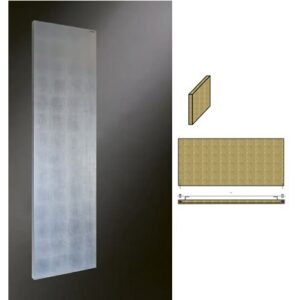SPAV 63-110 Piastra S-PLATT orizzontale argento 63-110cm BREM - immagine 1