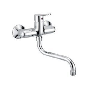 81150 Miscelatore monocomando per lavello a parete cromato Mito FRATELLI FRATTINI