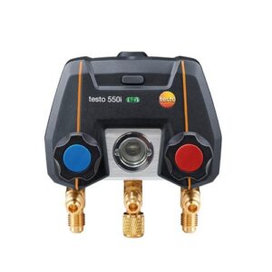 0564 2550 Manifold digitale comandato tramite app con Bluetooth e blocco valvole a 2 vie TESTO - immagine 1