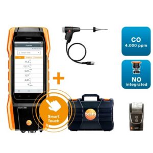 0564 3004 74 Analizzatore di combustione (O2, CO fino a 4.000 ppm, NO/NOx) TESTO - immagine 1