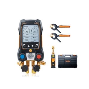 0564 5571 Gruppo manometrico digitale smart con blocco valvole a 4 vie TESTO
