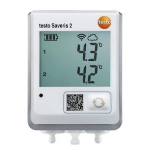 0572 2032 Data logger WiFi con display e 2 porte per sonde di temperatura NTC TESTO - immagine 1