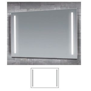 178302 Specchio retroilluminato con luci LED 70x105cm Gemini FERIDRAS