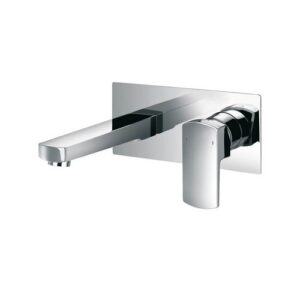 2403.5 KAMA MISCELATORE LAVABO INCASSO A PARETE OTTONE VSA