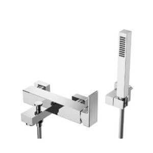 2500-25C0 Miscelatore esterno vasca con doccia duplex KUBIK GATTONI