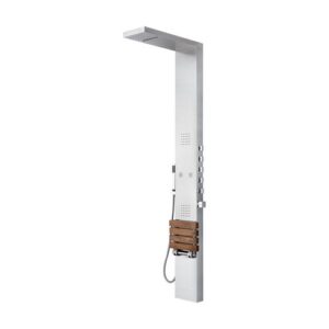309-E PANNELLO DOCCIA TERMOSTATICO 220X75X1935 MM. ACCIAIO VSA