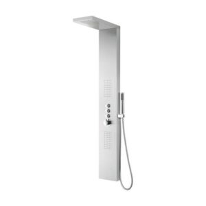 324-E PANNELLO DOCCIA TERMOSTATICO ACCIAIO VSA