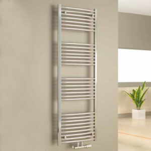 3551586110324 Termoarredo Scaldasalviette LISA 25 CURVO CROMATO Interasse 450mm 1411x500 CORDIVARI - immagine 1