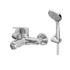 4000040C0 Miscelatore esterno vasca con docci duplex H2OMIX 4000 GATTONI - immagine 1