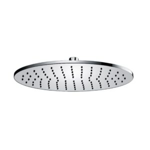 432 SOFFIONE OVALE 300 X 200 H. 8 MM. OTTONE VSA - immagine 1