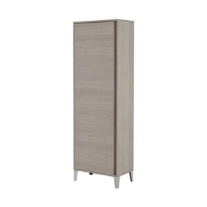 527044 Colonna armadio portascopa 60x35x170cm rovere chiaro mondo FERIDRAS