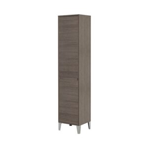 527048 Colonna porta biancheria rovere scuro Mondo FERIDRAS