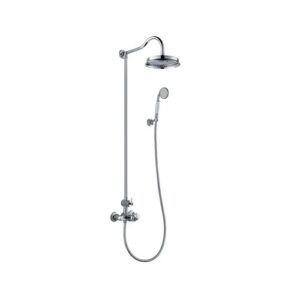 5600.2T-C-260 COLUMBIA MISCELATORE TERMOSTATICO DOCCIA CON COLONNA DOCCIA OTTONE VSA - immagine 1