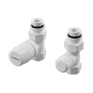 5991990334024 Kit valvola dritta termostatizzabile bianco attacco multistrato Ø 16 KRISTAL - immagine 1