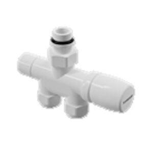 5991990334048 Kit valvola monotubo dx/sx termostatizzabile bianco attacco rame Ø 12-14 KRISTAL - immagine 1