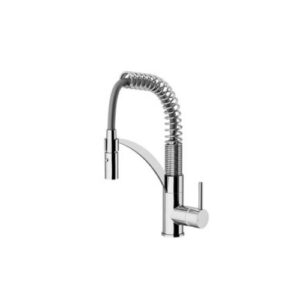 6017965C0 Monocomando lavello con bocca girevole 360° doccia estraibile 2 getti GATTONI - immagine 1
