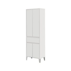 606111 Colonna doppia portasciugamani 60cm bianco Mondo FERIDRAS