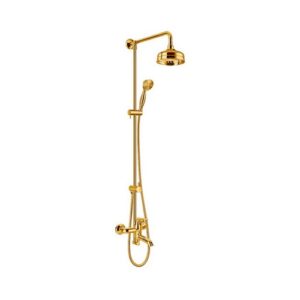 6600.1.233-G COLORADO COLONNA BAGNO CON SET DOCCIA OTTONE VSA