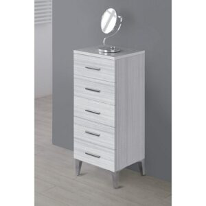 799094 Base colonna singola 5 cassetti grigio L 35 x H 83,5 x P 34 Stella FERIDRAS - immagine 1
