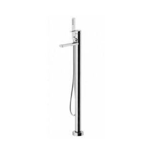 8008-80C0 Miscelatore vasca a pavimento con doccetta COLOR GATTONI
