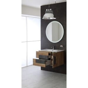 804001 Composizione bagno 80 cm 2 cassetti e 1 anta Urban FERIDRAS - immagine 2