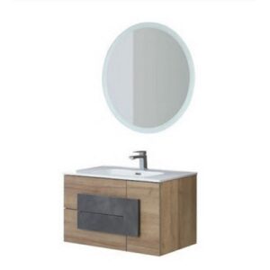 804001 Composizione bagno 80 cm 2 cassetti e 1 anta Urban FERIDRAS - immagine 1
