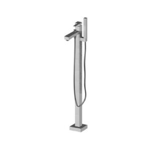 8508-85C0 Miscelatore vasca a pavimento con doccetta COLOR CUBE GATTONI - immagine 1