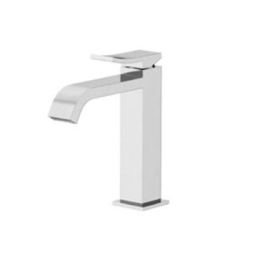 8844-88C0 Miscelatore lavabo con piletta regolabile tappo a scatto 135mm ELY GATTONI