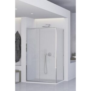 892606 Box doccia 120x80x195 profilo cromo vetro 5mm trasparente T-special FERIDRAS