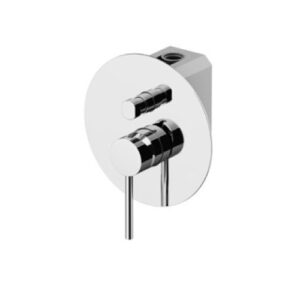 9133-91C0.CH Miscelatore incasso 2 vie con deviatore manuale CIRCLE TWO GATTONI - immagine 1