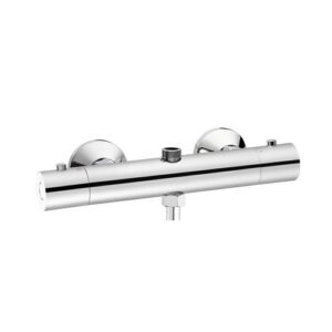 9502.2-C DOCCIA TERMOSTATICA USCITA DOWN 1/2” E UP 3/4” CARTUCCIA VERNET OTTONE VSA