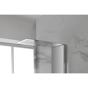 980005 Colonna top slim con 3 funzioni cromo FERIDRAS - immagine 3