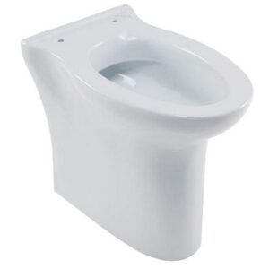 B42CBC21 Vaso Bianco Fissaggio A Pavimenti H.500Mm Rossari* 2  PONTE GIULIO