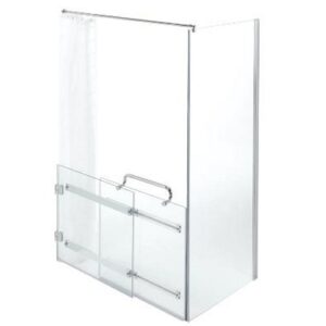 C53FBL23 Box Doccia Crist. 755-1305 H.750/760-790 H.1950 Sx PONTE GIULIO - immagine 1