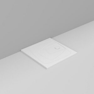 D113741 Piatto Doccia 90X90 Scarico Dx Bianco Opaco Oltre  DOLOMITE