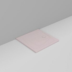 D113765 Piatto Doccia 90X90 Scarico Dx Rosa Oltre  DOLOMITE