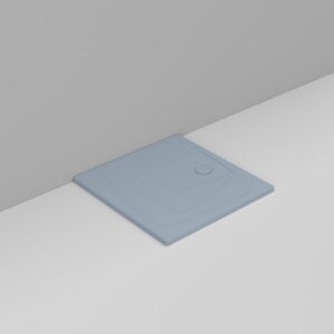 D113771 Piatto Doccia 90X90 Scarico Dx Azzurro Avio Oltre  DOLOMITE