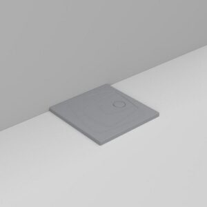 D113845 Piatto Doccia 80X80 Scarico Dx Grigio Cemento Oltre  DOLOMITE