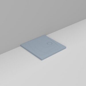 D113871 Piatto Doccia 80X80 Scarico Dx Azzurro Avio Oltre  DOLOMITE